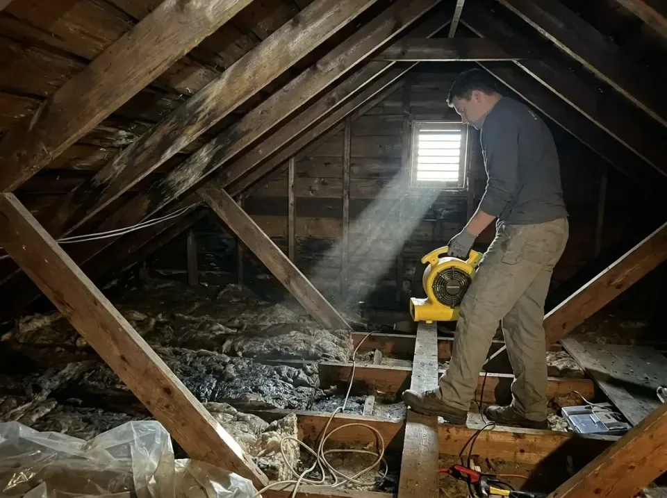 attic-water-damage-drying-proc-007 — frequently asked questions, Emergency Water Extraction & 24/7 Flood Response in Chinle,…
